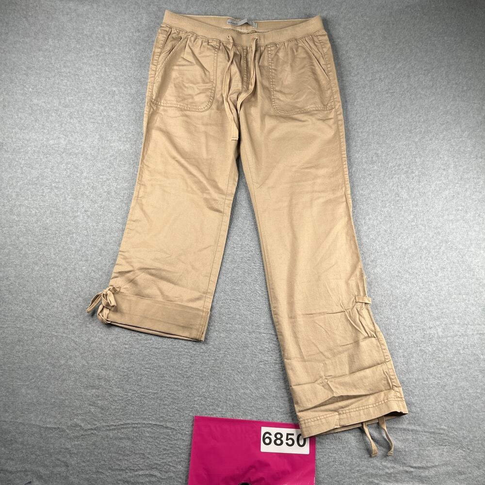 Old Navy Low Rise Beige Casual Womens Size Medium Draw String Casual